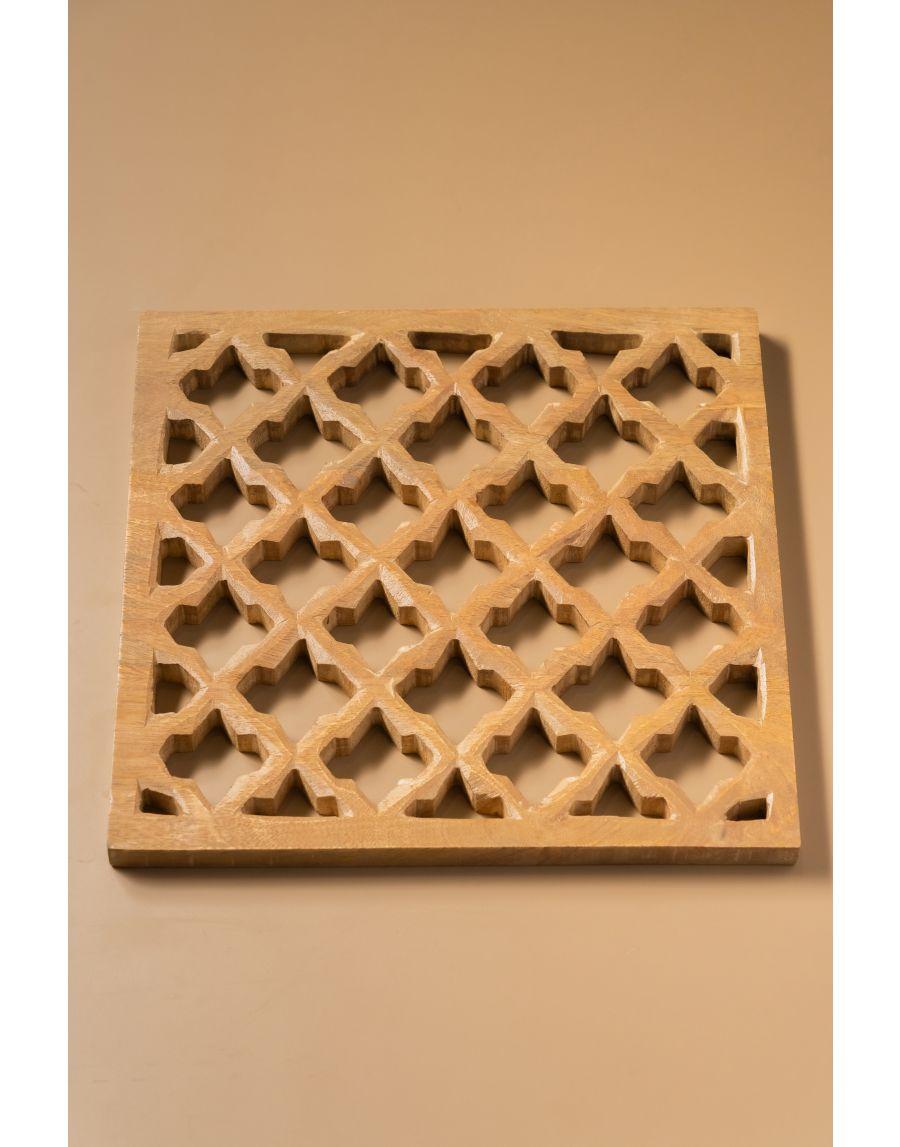 Sg Home Wooden Weave - Wall Art (Set Of 2)