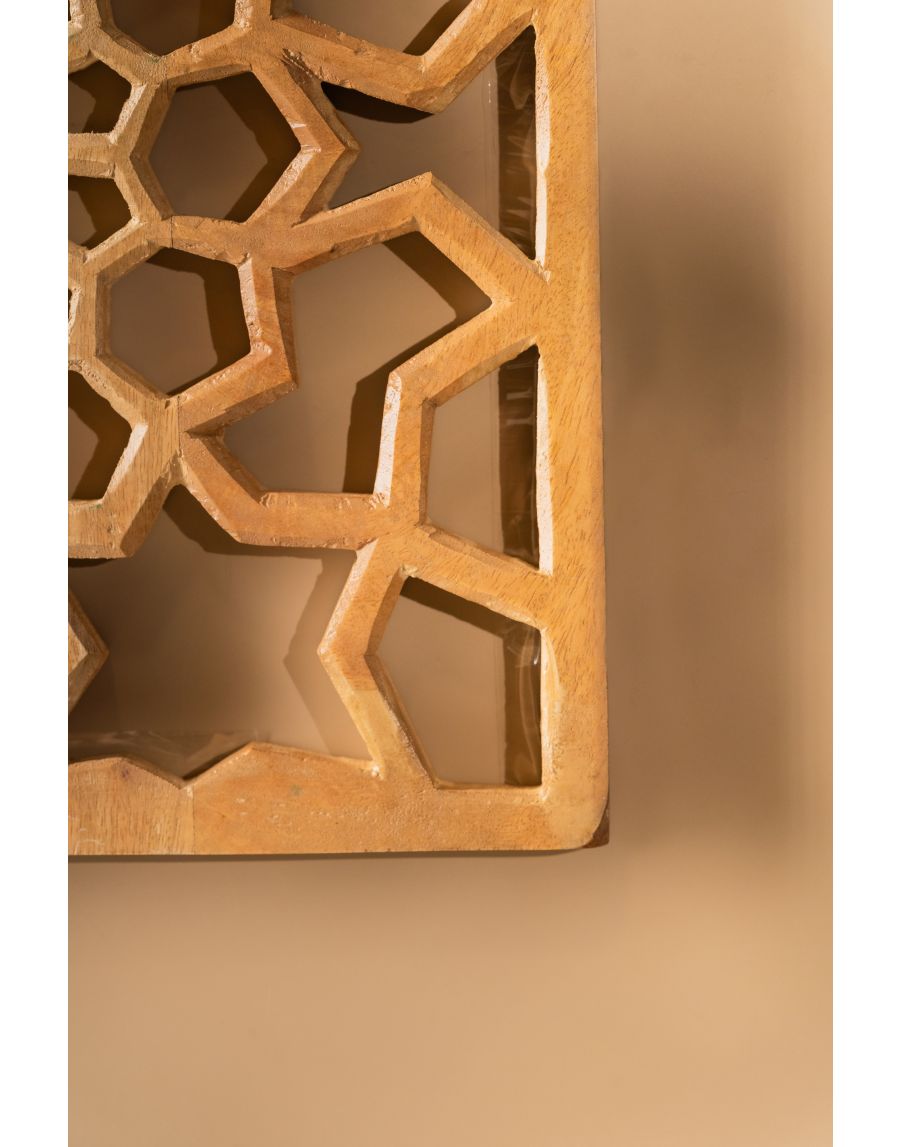 Sg Home Wooden Weave - Wall Art (Set Of 2)