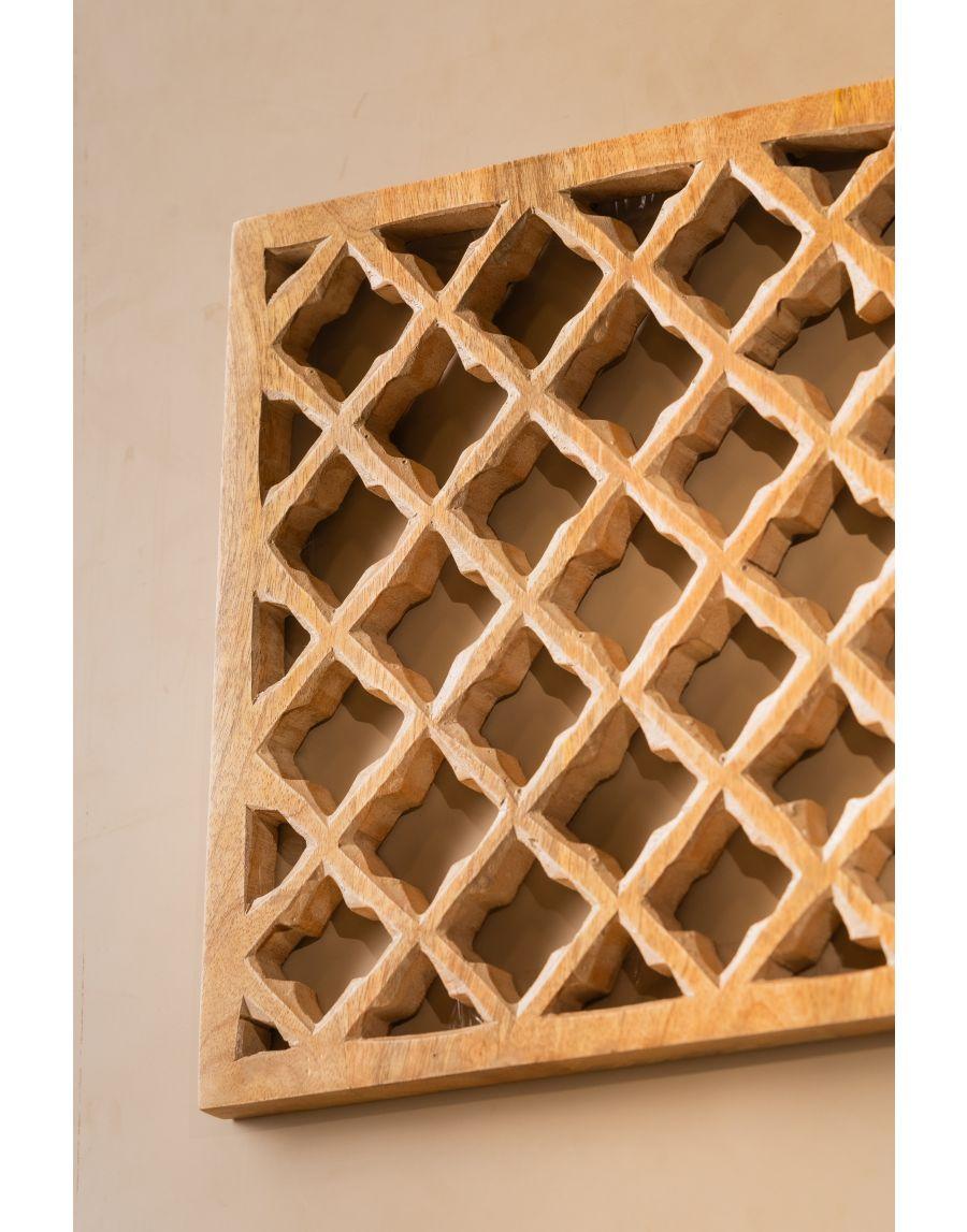 Sg Home Wooden Weave - Wall Art (Set Of 2)