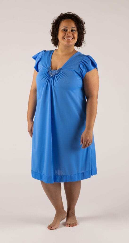 shadowline Shadowline® Cherish Cap Sleeve Short Nightgown