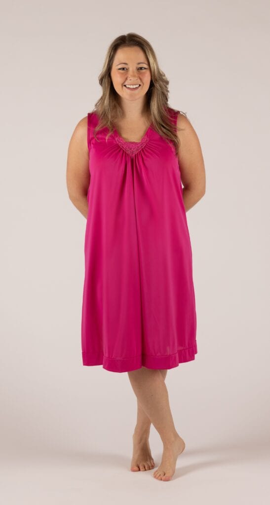shadowline Shadowline® Cherish Sleeveless Short Nightgown