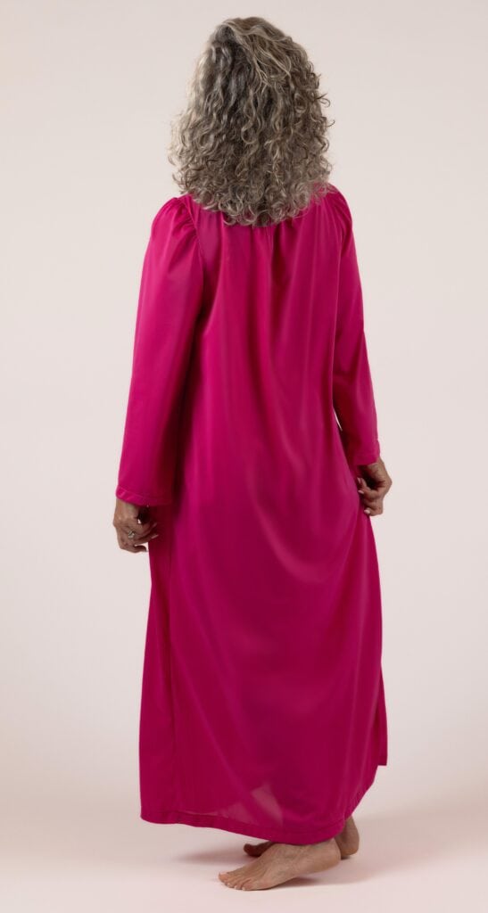 Shadowline Shadowline® Petals Long Sleeve Long Nightgown