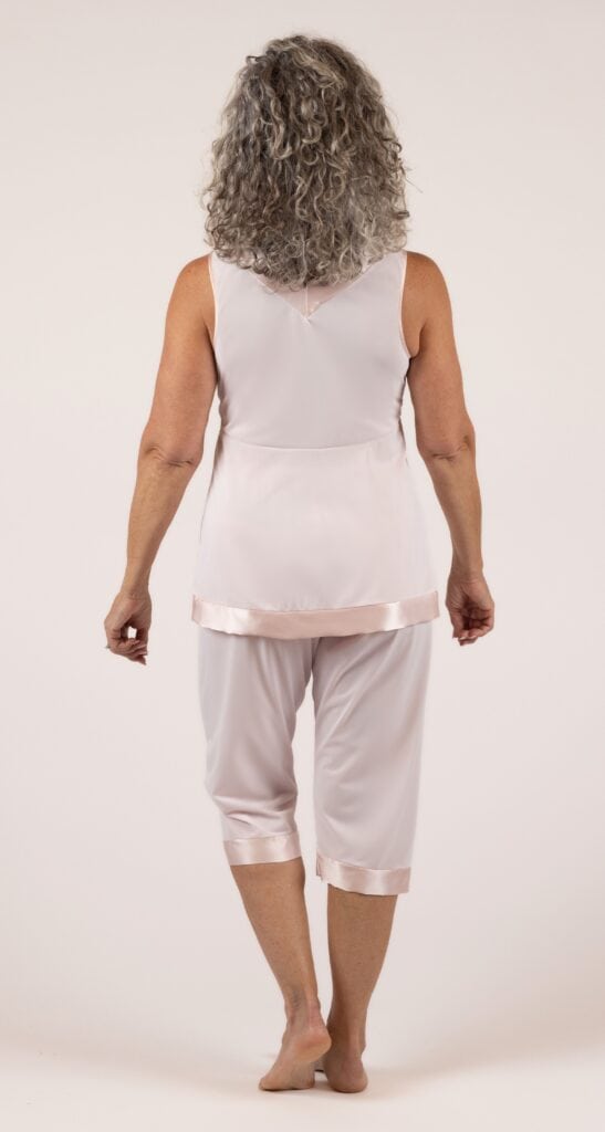 Shadowline Shadowline® Satin Touch Sleeveless Pajama Set