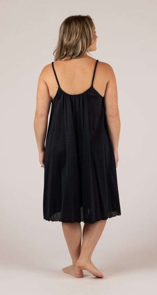 Shadowline Shadowline® Short Braided Strap Lace Babydoll Nightgown