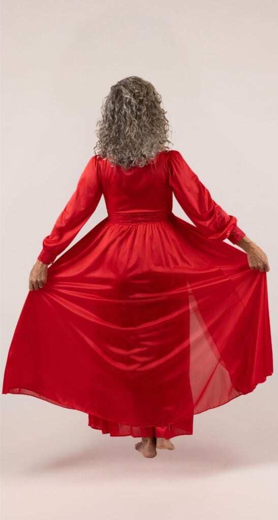 Shadowline Shadowline® Silhouette Lace Bodice Button Down Long Robe