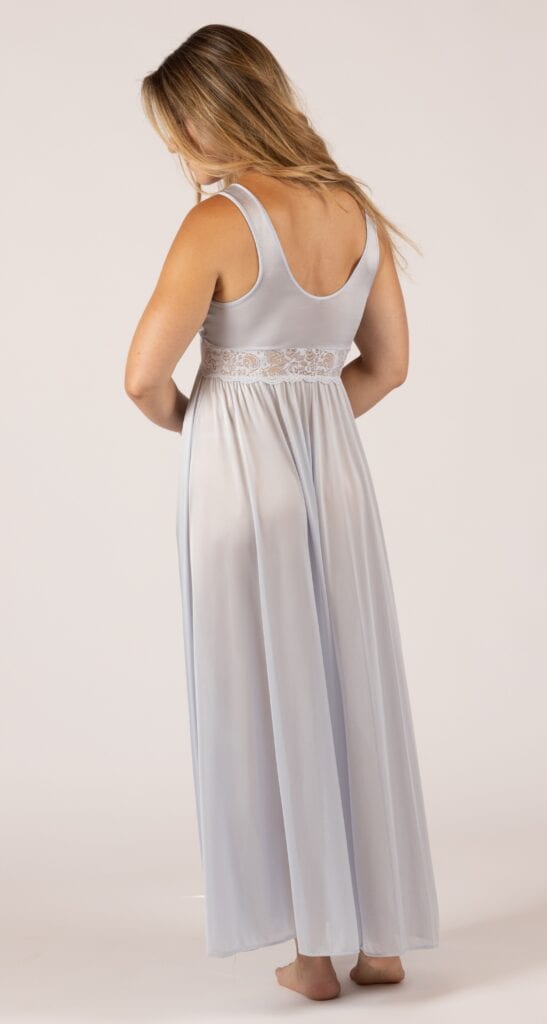 Shadowline Shadowline® Silhouette Lace Bodice Long Nightgown