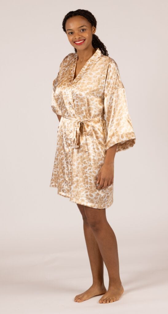 shadowline Shadowline® Charming Satin Wrap Robe