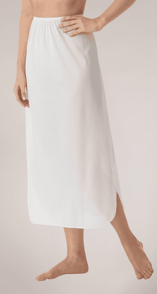 shadowline Velrose® 35″ Long Nylon Half Slip