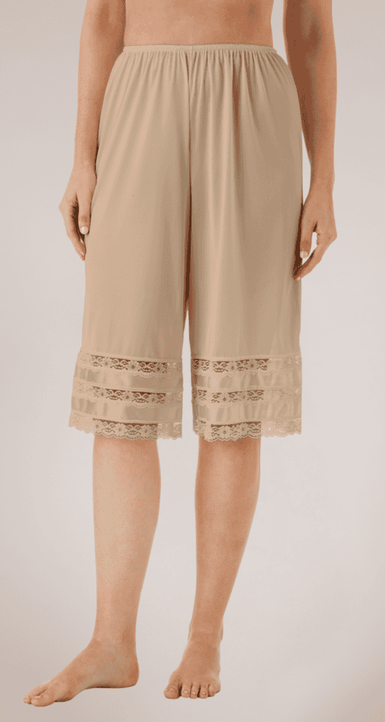 shadowline Velrose® Lace Snip-It Adjustable Length Culotte Slip