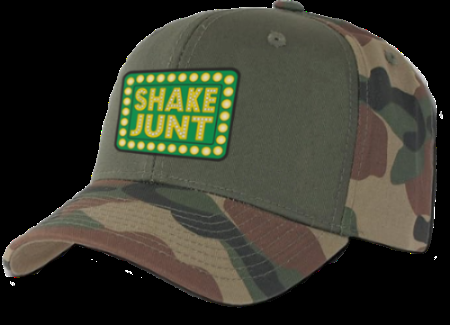 shake junt Box Logo Camo Snapback SNAPBACKS