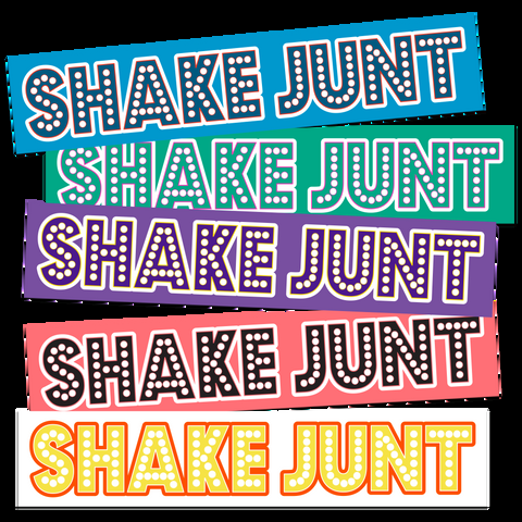 shake junt Stretch Pastel Stickers Single Stickers