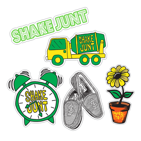 shake junt Slippers Assorted Stickers Single Stickers