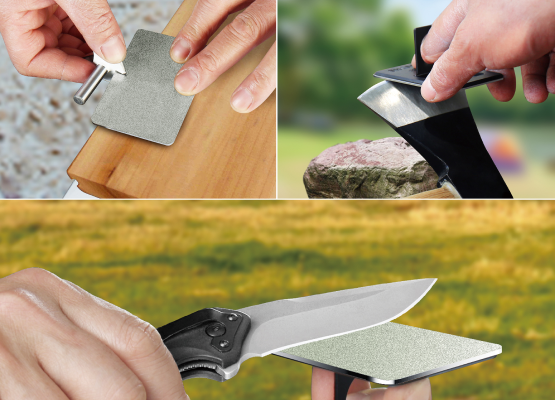 Sharpal Diamond Sharpening Stone Coarse / Fine / Extra-Fine