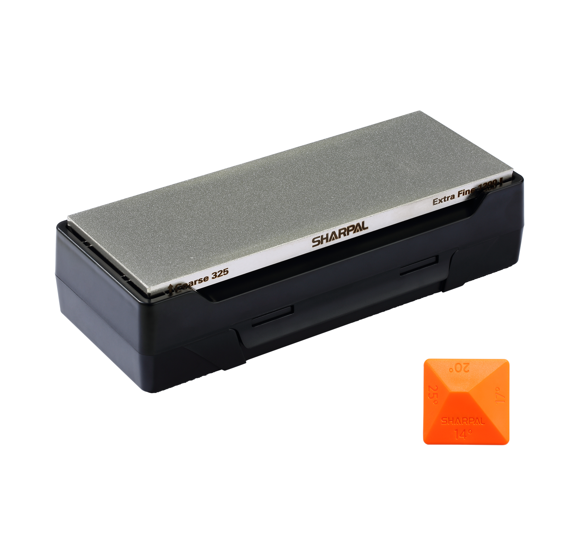 sharpal Dual-Grit Diamond Whetstone 8 x 3 inch / 203 x 76 mm