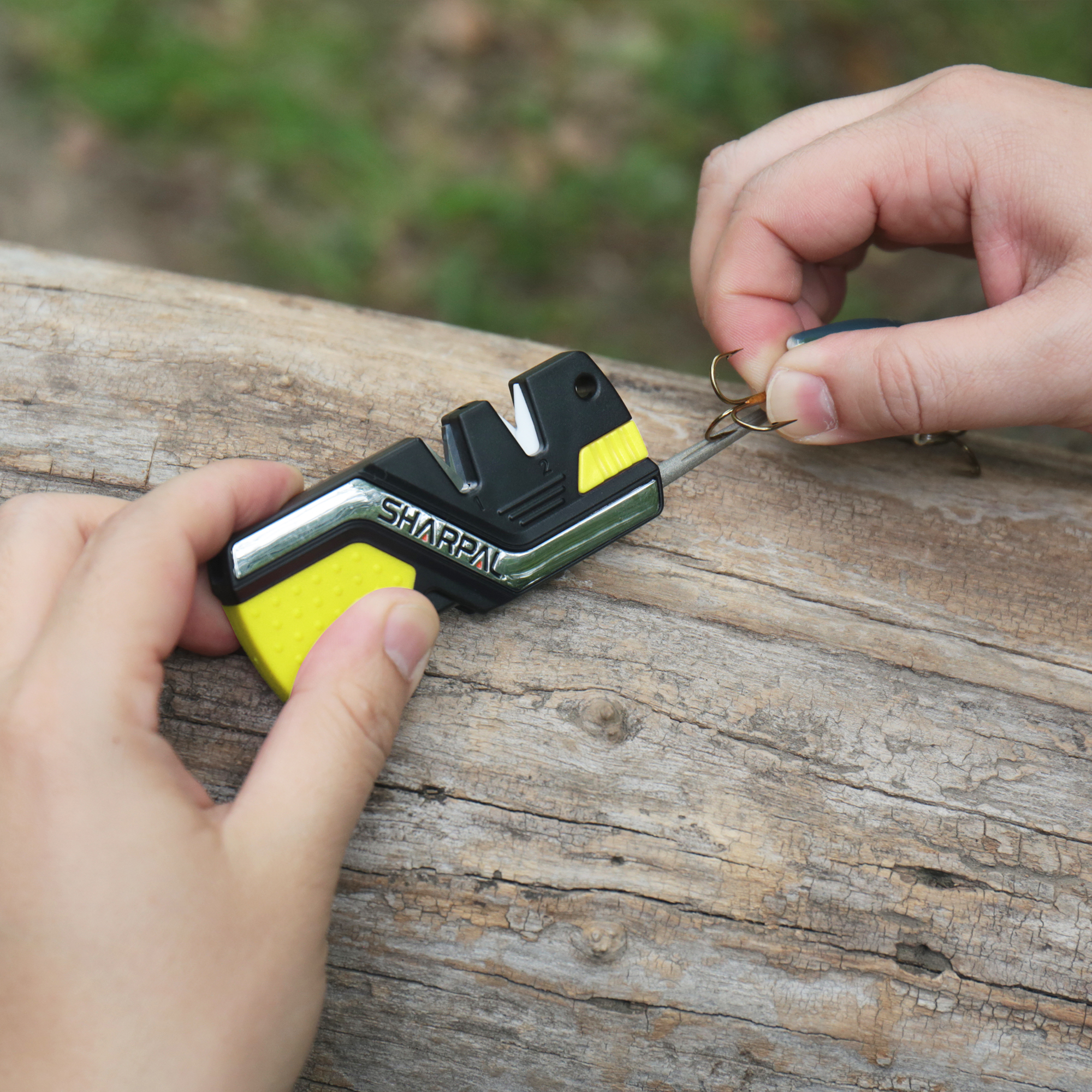 Sharpal 6-In-1 Knife Sharpener & Survival Tool
