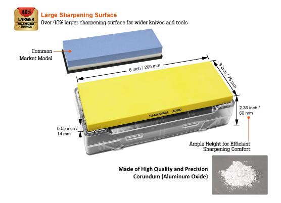 Sharpal SHARPAL 140H Soak-Free Whetstone Set