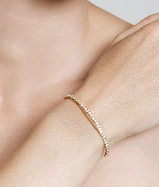 Shashi Bianca Flexi Bangle Bracelet