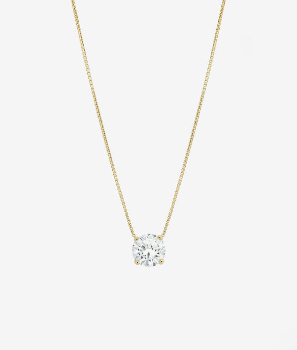 shashi Caroline Moissanite Necklace