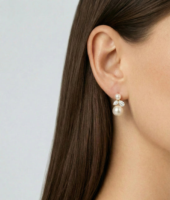 Shashi Cecillia Pearl Earring