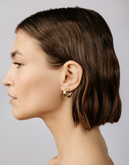 Shashi Double Hoop Earring