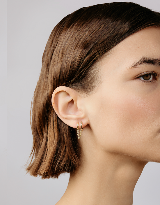 Shashi Double Katerina Chain Earring