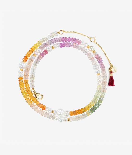 Shashi Ella Gemstone Necklace