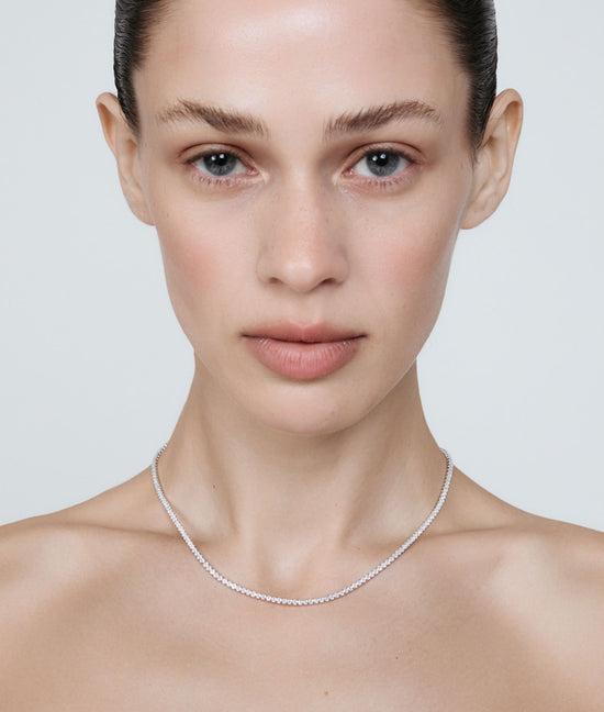 shashi Everyday Diamond Tennis Necklace