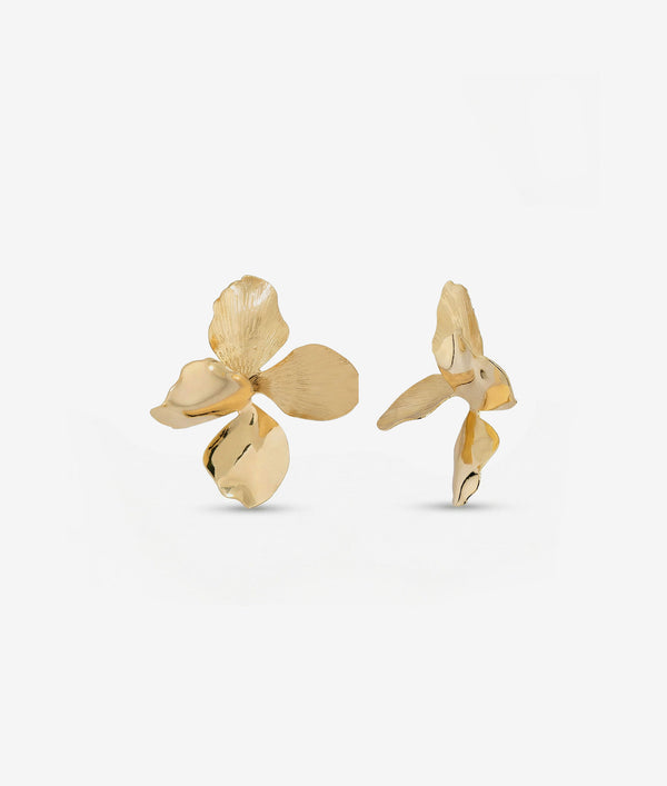 shashi Hyacinthe Flower Earring