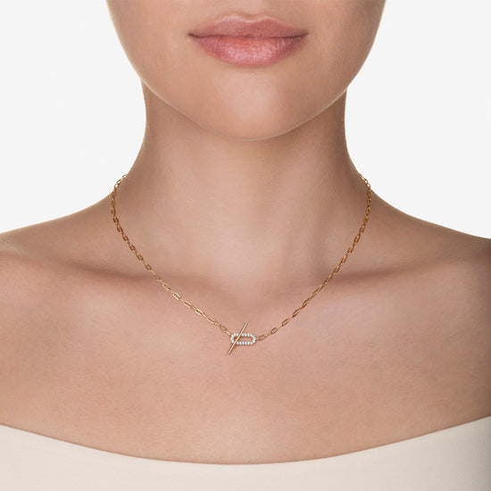 Shashi Jade Pave Necklace