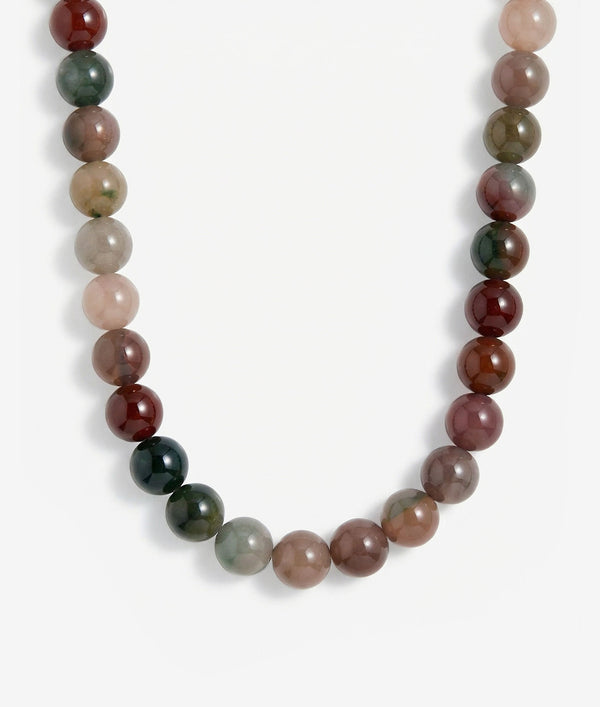 shashi James Gemstone Agate Necklace
