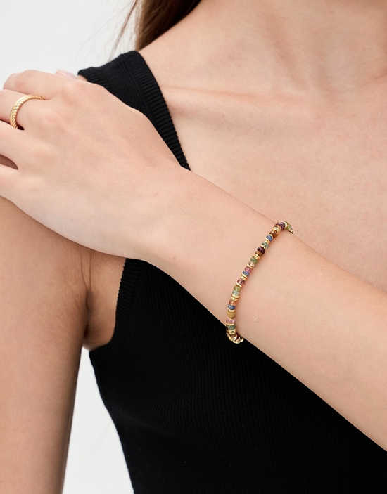 Shashi Judy Gemstone Bracelet Multi