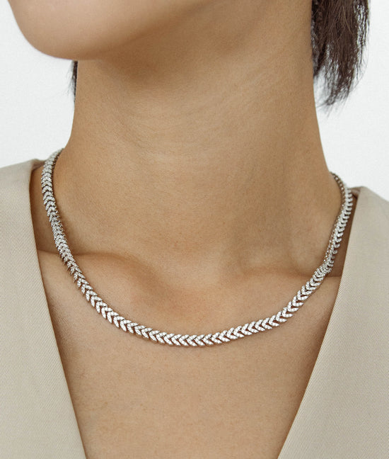 Shashi Kalista Tennis Necklace