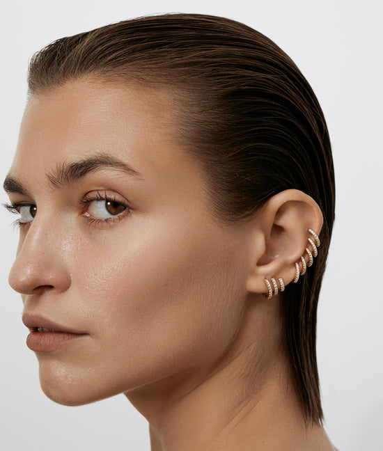 Shashi Katerina Triple Pave Hoop