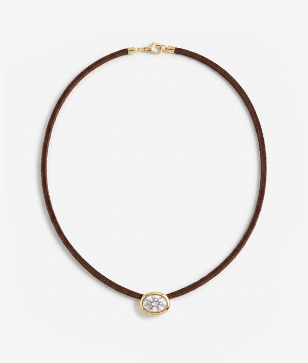 shashi Lasso Solitaire Necklace