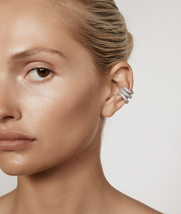 shashi Micro Pave Ear Cuff Set of 3