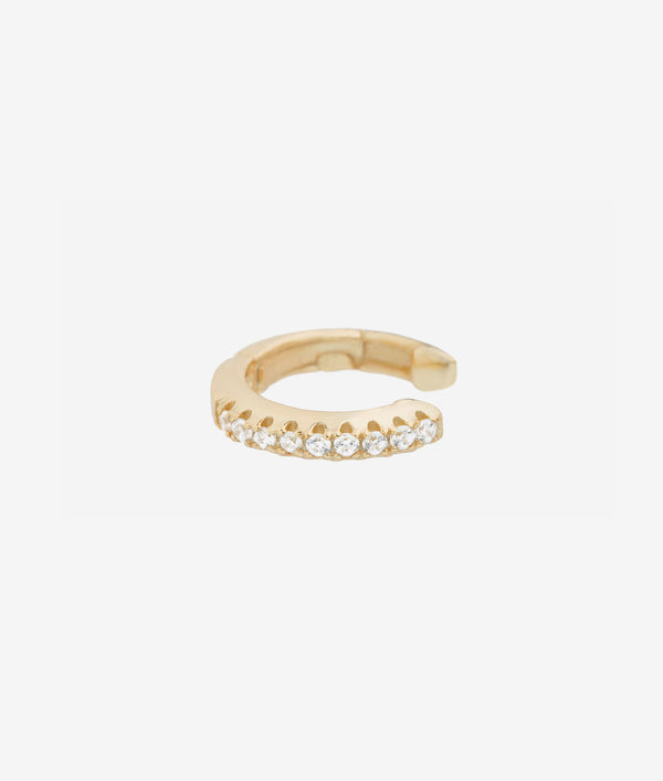 shashi Pave Hinge Ear Cuff