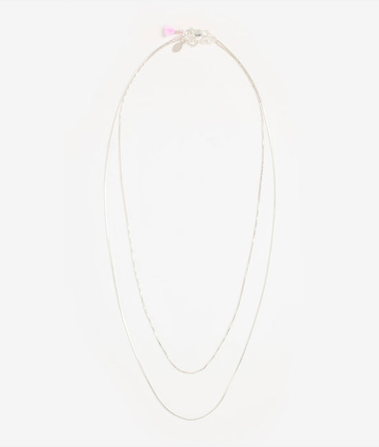 Shashi Silver Line Necklace