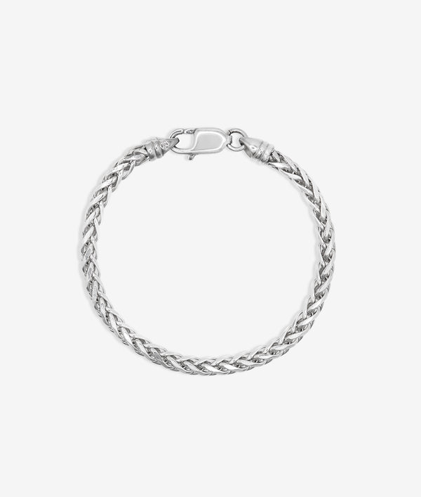 shashi Sterling Rope Braid Bracelet