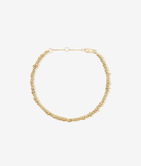 shashi Vermeil Heishi Bracelet