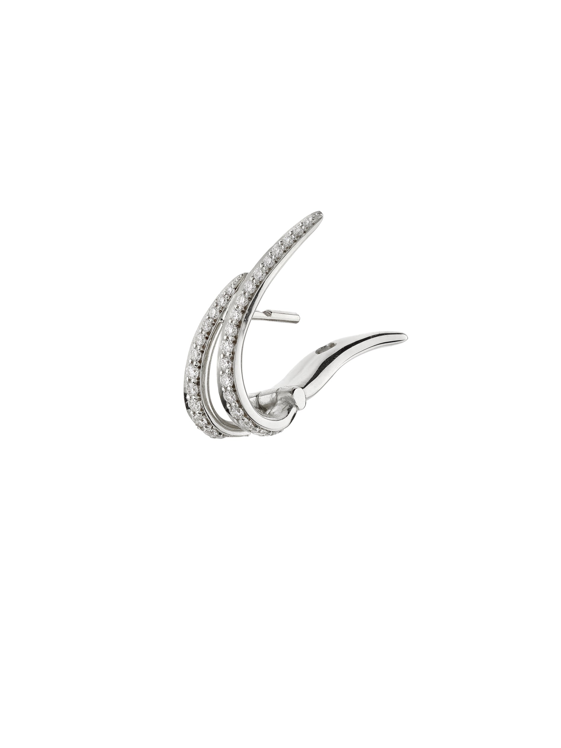Shaun Leane Armis Ear Cuffs - 18ct White Gold & Diamond Pavé