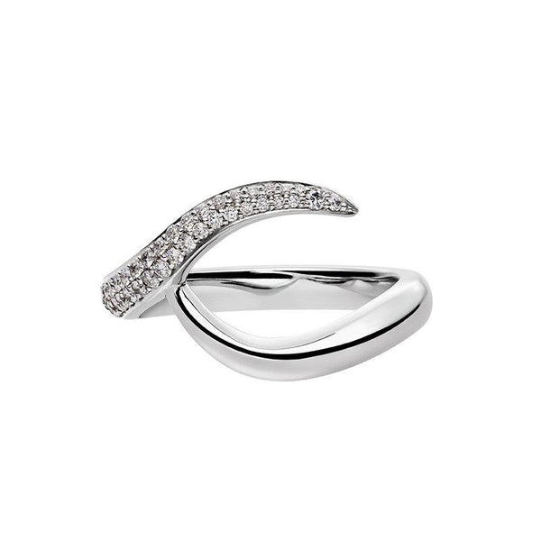 shaun leane Entwined Rapture75 Wedding Ring - Platinum & 0.16ct Diamond