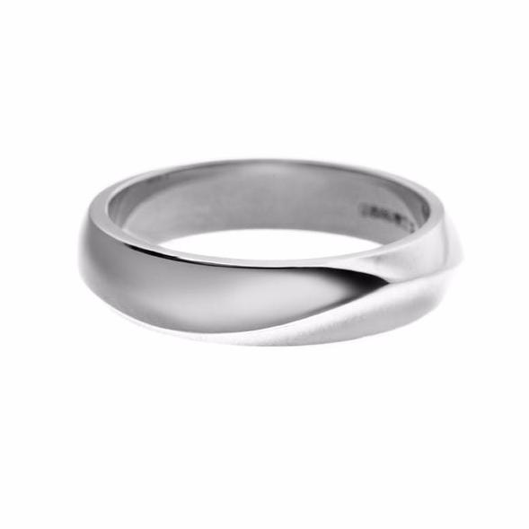 Shaun Leane Entwined Wide Vine Wedding Ring - 18ct White Gold