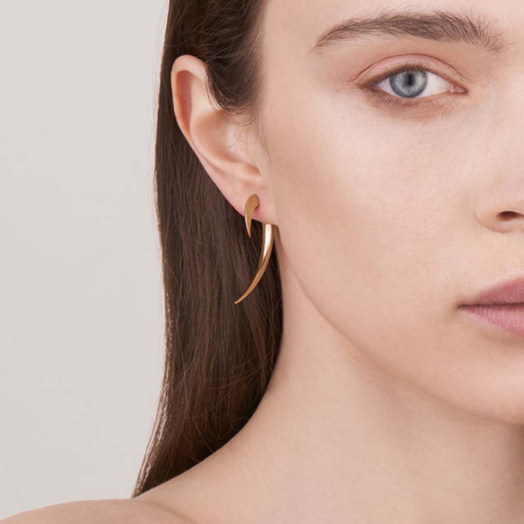 Shaun Leane Hook Single Size 1 Earring - Yellow Gold Vermeil