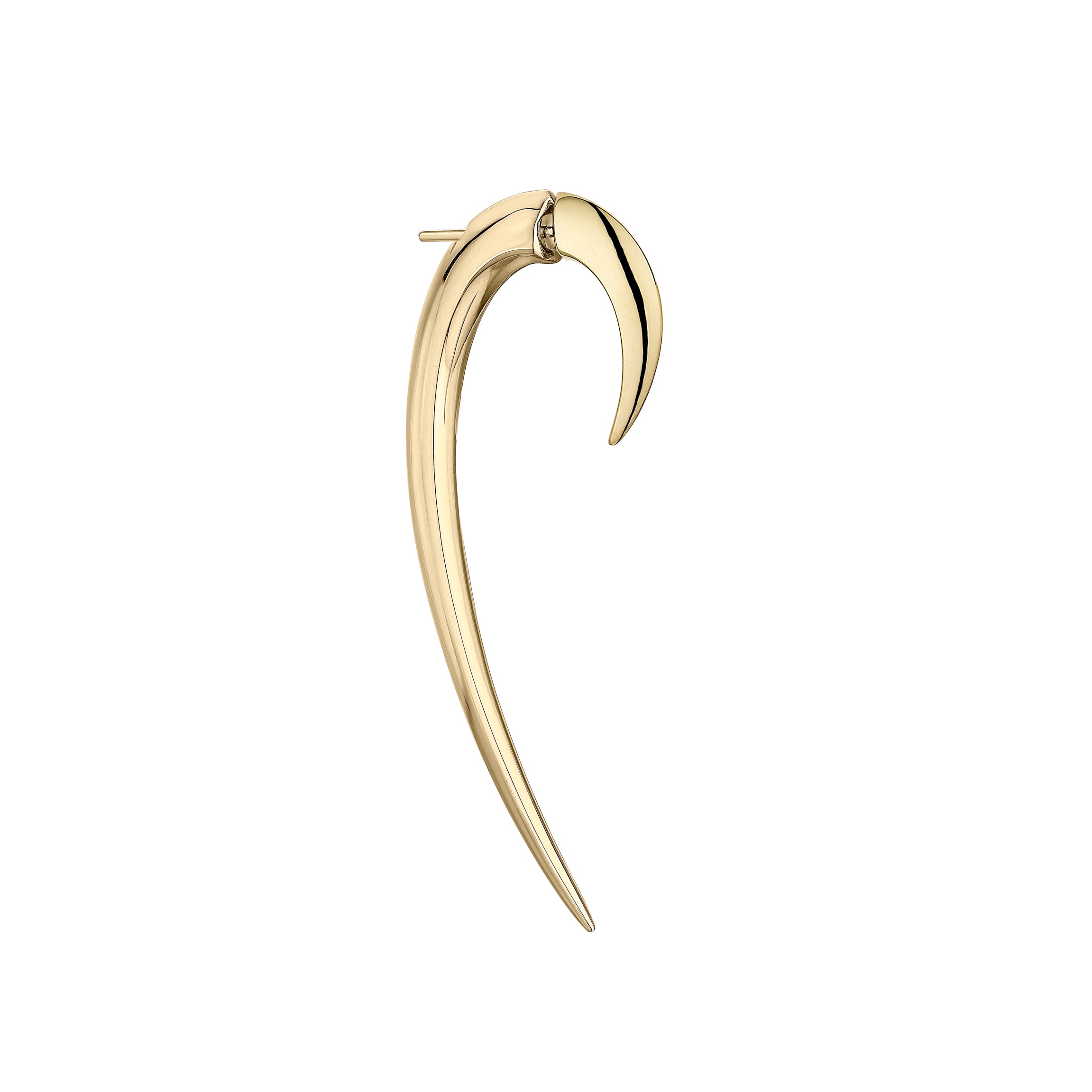 Shaun Leane Hook Single Size 2 Earring - Yellow Gold Vermeil