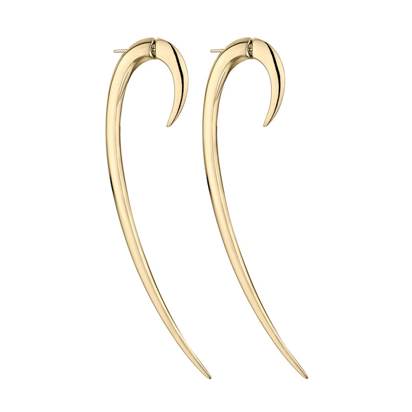 shaun leane Hook Size 3 Earrings - Yellow Gold Vermeil