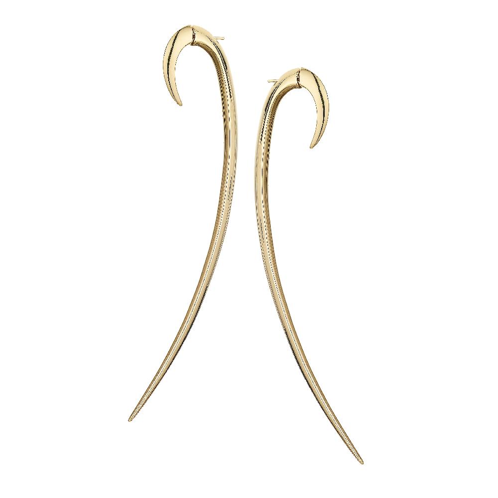 Shaun Leane Hook Size 4 Earrings - Yellow Gold Vermeil