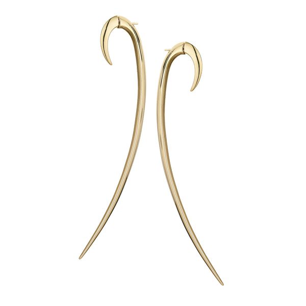 shaun leane Hook Size 4 Earrings - Yellow Gold Vermeil
