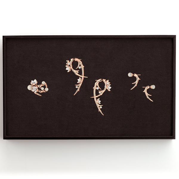 shaun leane Iconic Cherry Blossom Box Set - Rose Gold Vermeil & Diamond