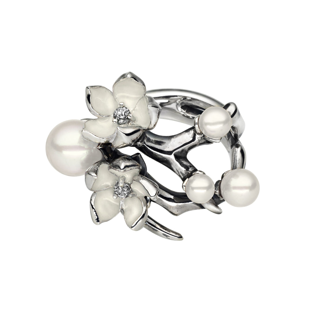 Shaun Leane Iconic Cherry Blossom Box Set - Silver & Diamond