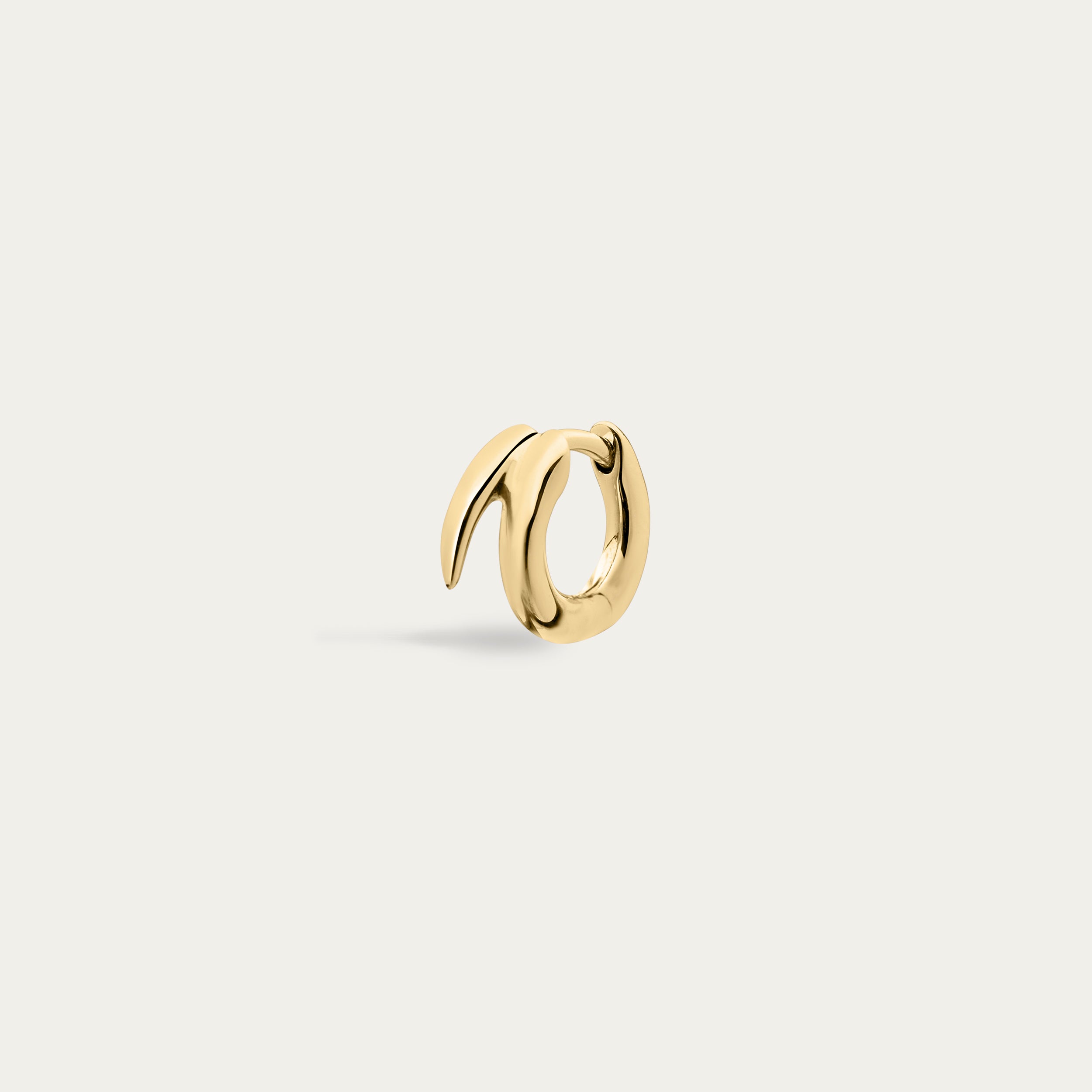 Shaun Leane Iconic Silhouettes Quill Mini Hoop Earrings - Yellow Gold Vermeil
